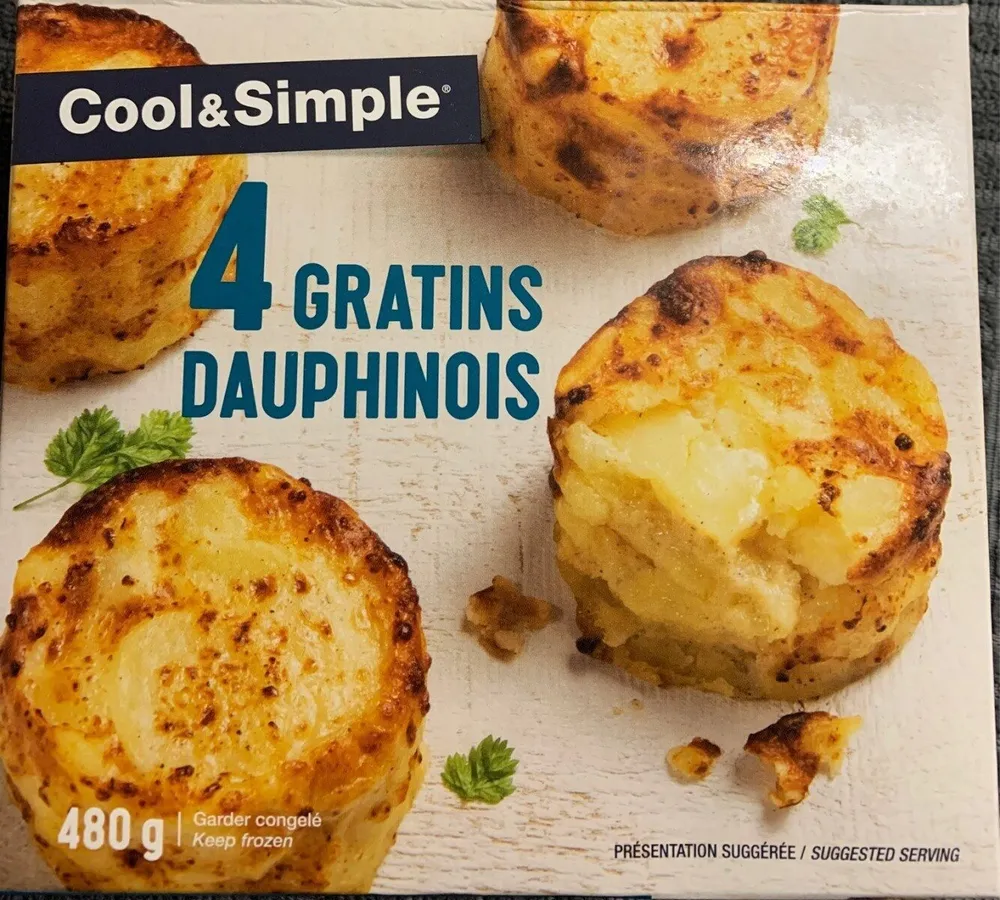 4 gratins dauphinois