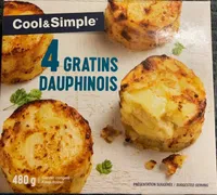 4 gratins dauphinois