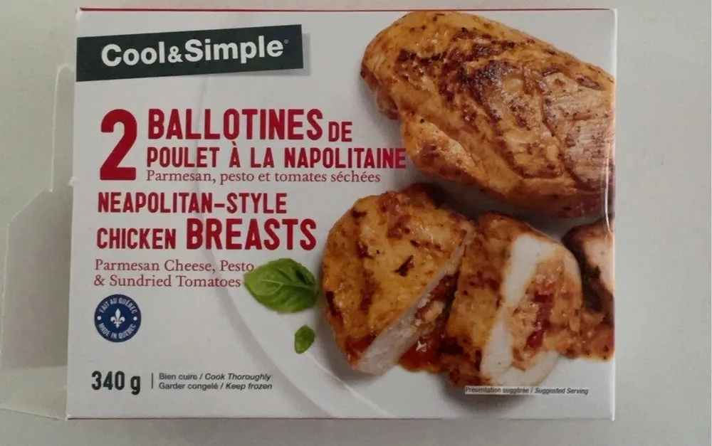Ballotine de poulet a l napolitaine