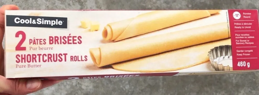 Pâtes brisées