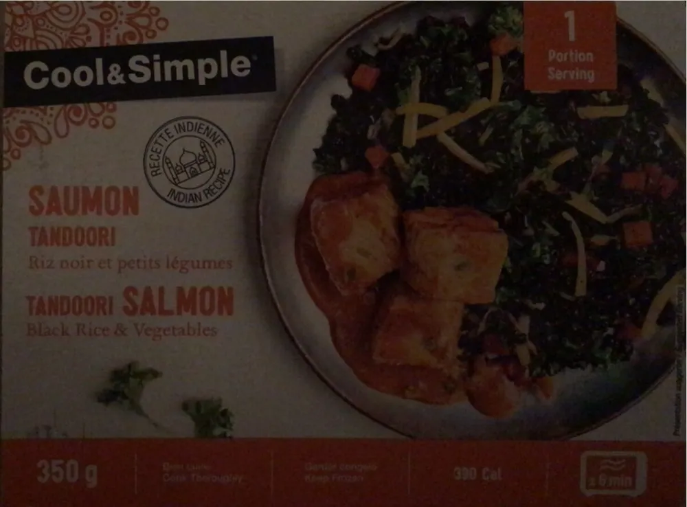 Saumon tandoori