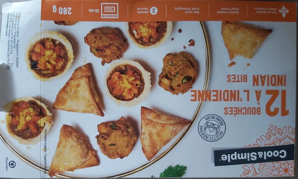Bouchées à l'indienne