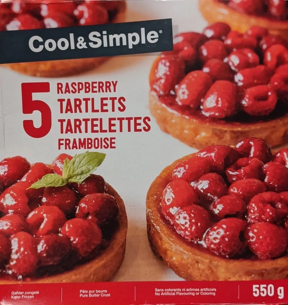 Tartelettes framboise