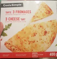 Tarte 3 fromages