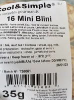 Mini Blini