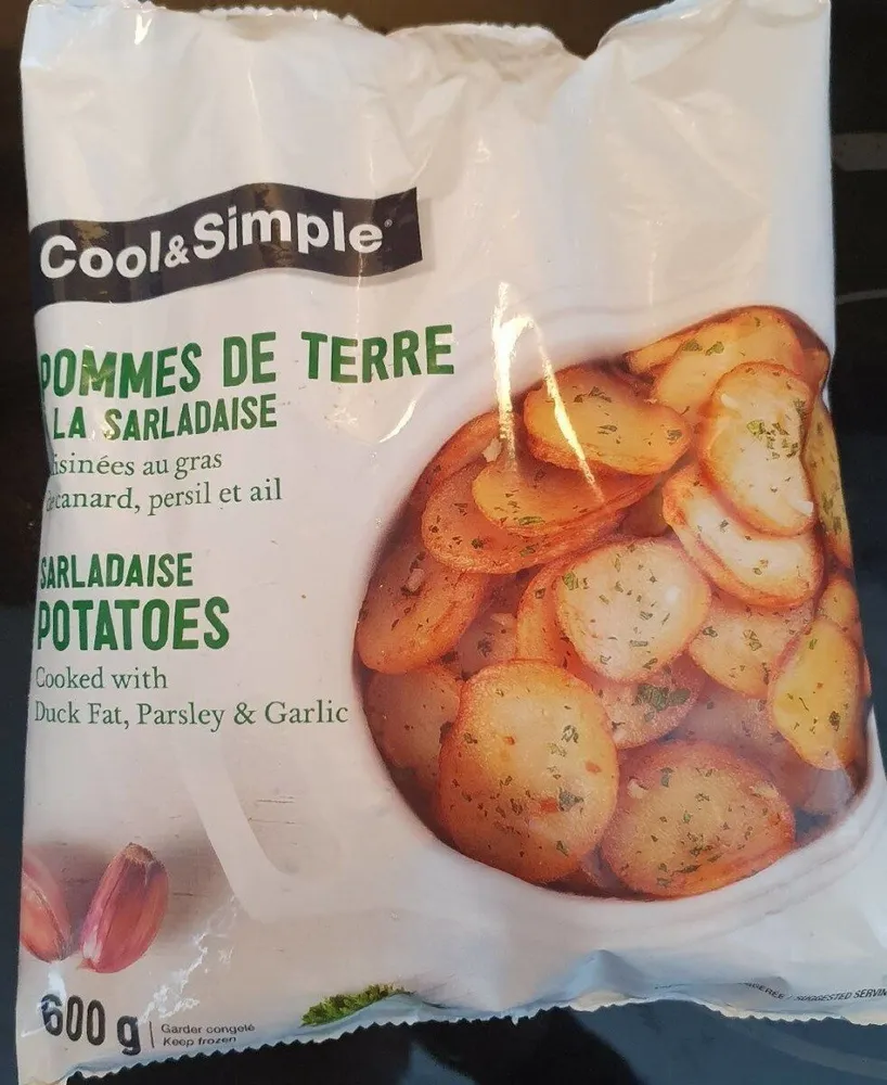 Pomme de terre a la sarladaise