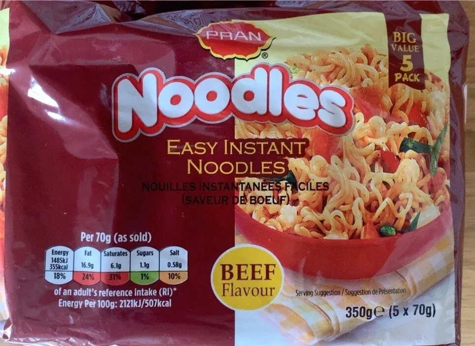 Easy instant noodles