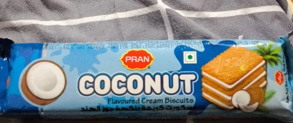 Pran Coconut Biscuits cream