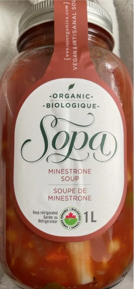 Minestrone soup
