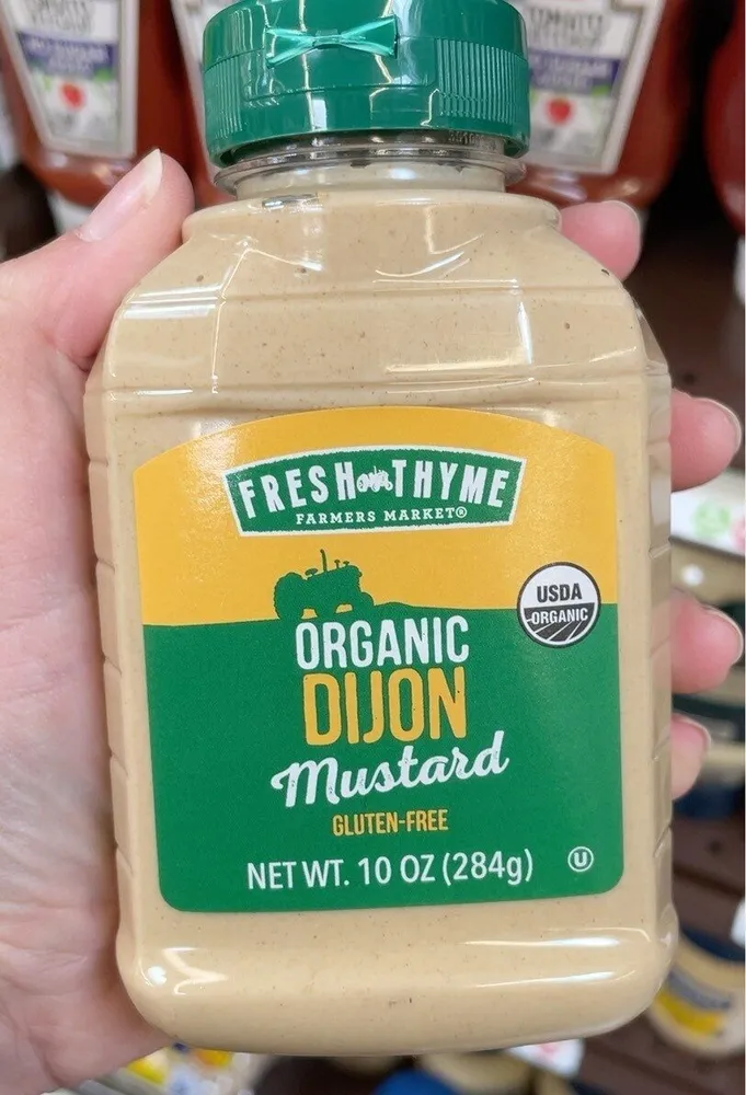 Organic dijon mustard