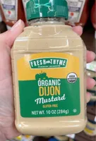 Organic dijon mustard