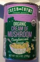 Organic cream of mushroom souo