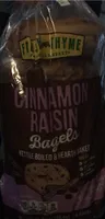 Cinnamon raisin bagels