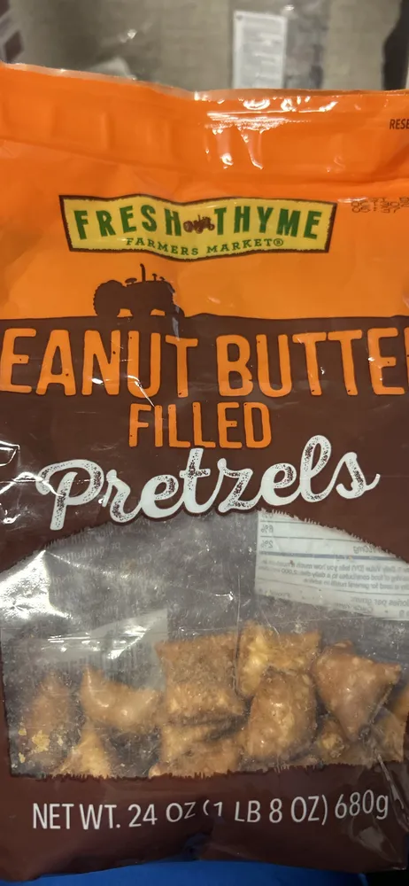Peanut Butter Filled Pretzels