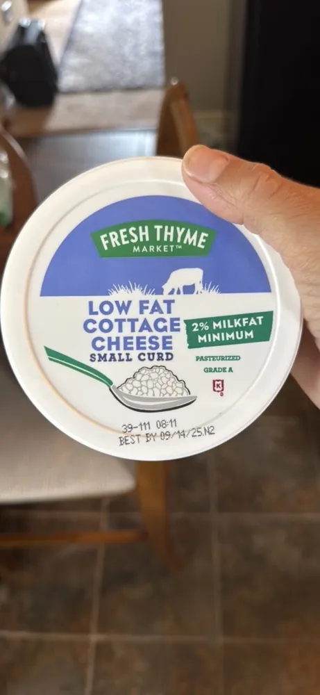 LOW FAT COTTAGE CHEESE SMALL CURD