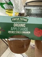 Organic applesauce Cinnamon