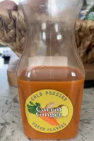 Cold pressed carrot ginger
