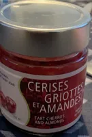 Cerises griottes et amandes