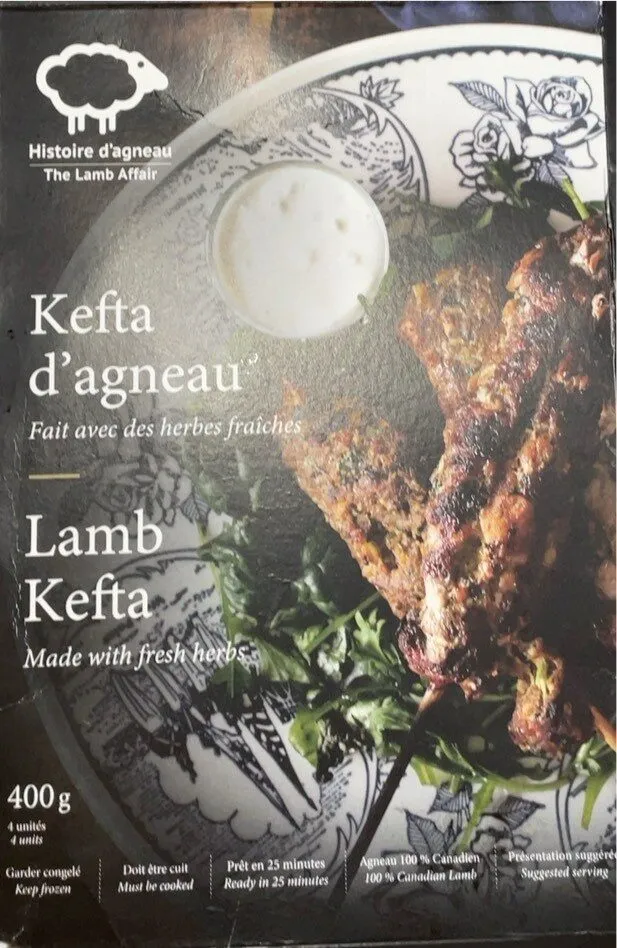 Kefta d’agneau