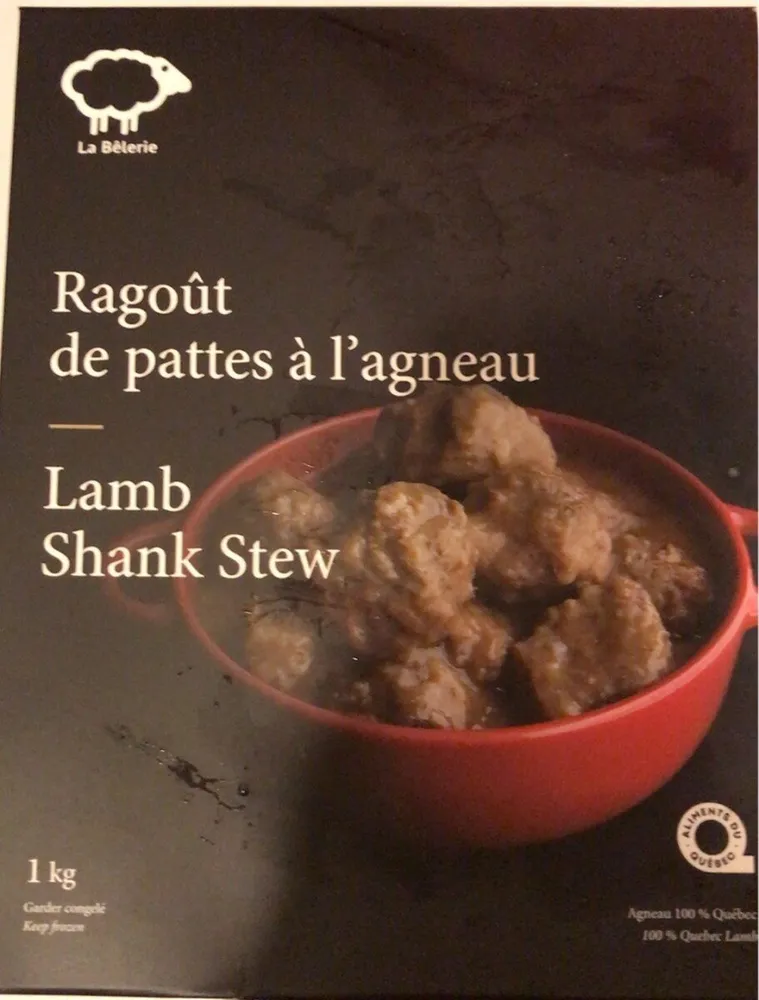 Ragoutde pattes à l’agneau
