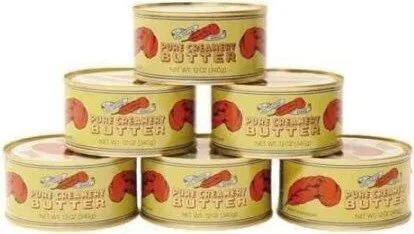 24 Cans Red Feather Creamery Butter From New Zealand