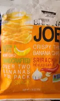 Crispy Thin Banana Chips - Sriracha With Pickled Garlic