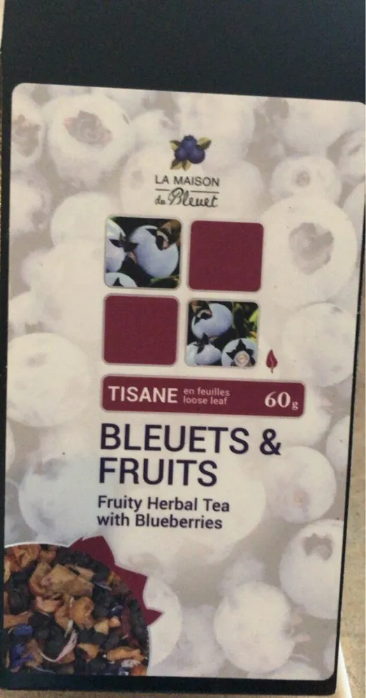 Tisane bleuets & fruits