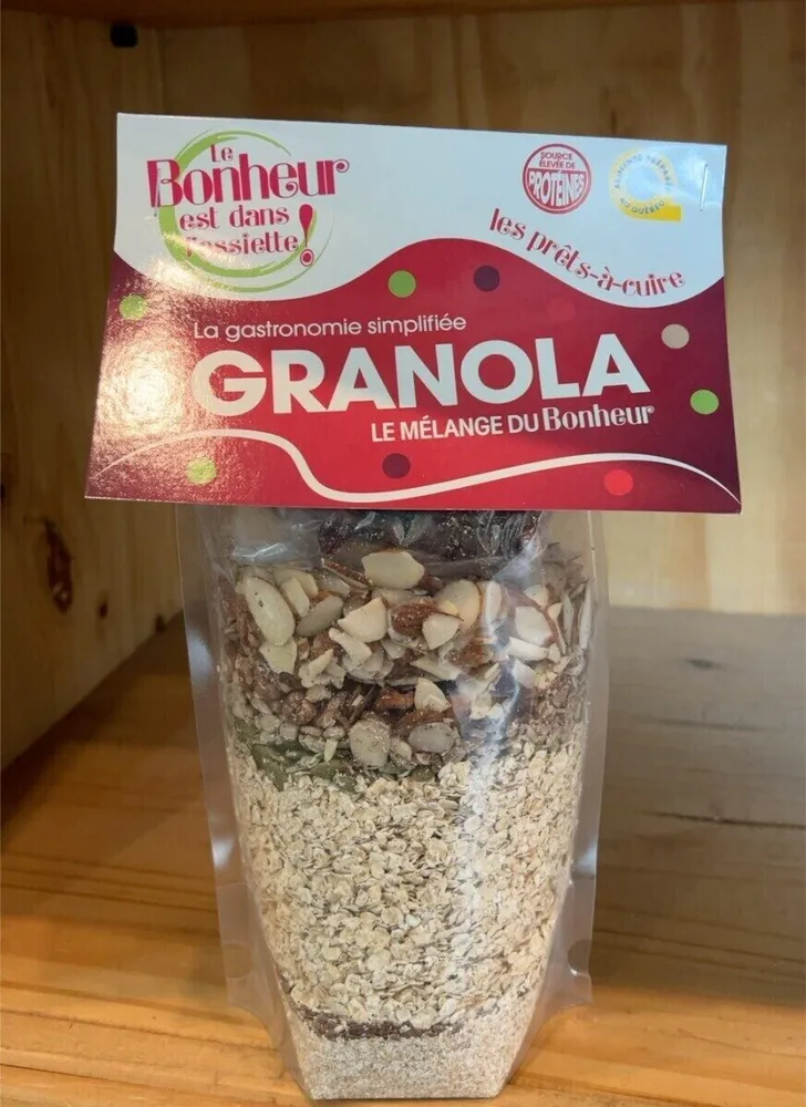 Granola : le mélange du Bonheur