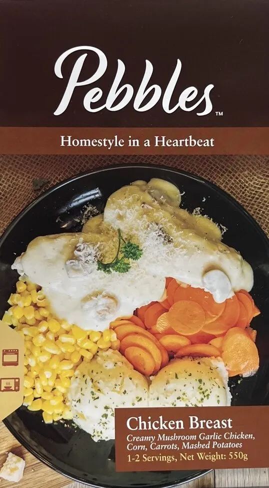 Chicken Breast (Creamy mushroom w/ Veggies)
