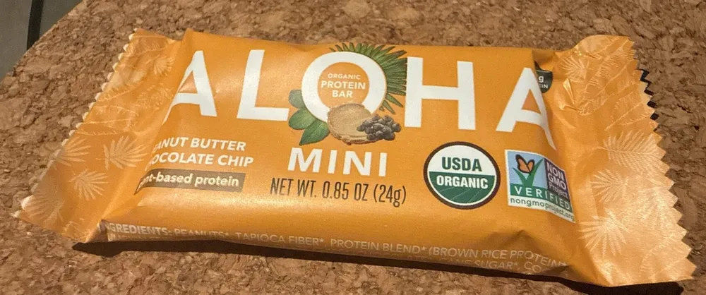Peanut Butter Chocolate Chip Mini Organic Protein Bar