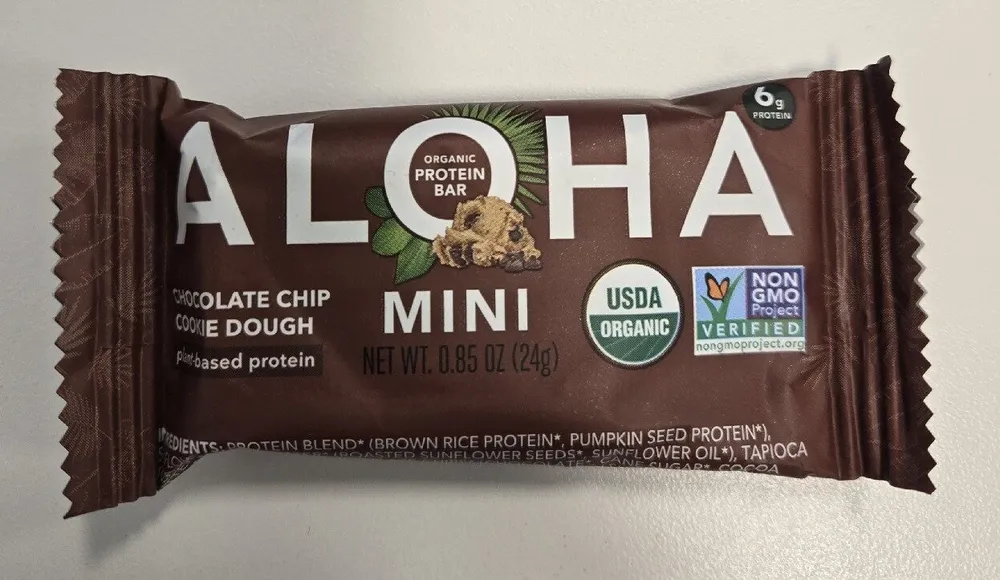 Protein Bar, Chocolate Chip Cookie Dough, Mini