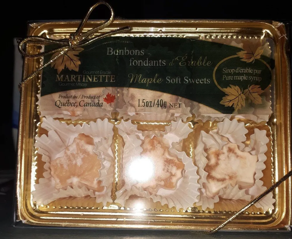 Bonbons fondants d'érable