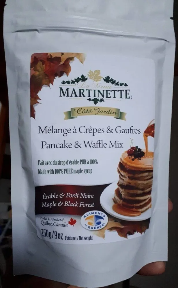 Mélange à crêpes & gaufres Érable et Forêt Noire