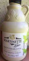 Sirop d'érable pur