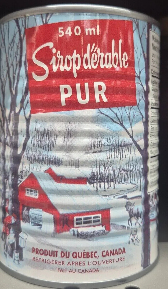 Sirop d'érable pur