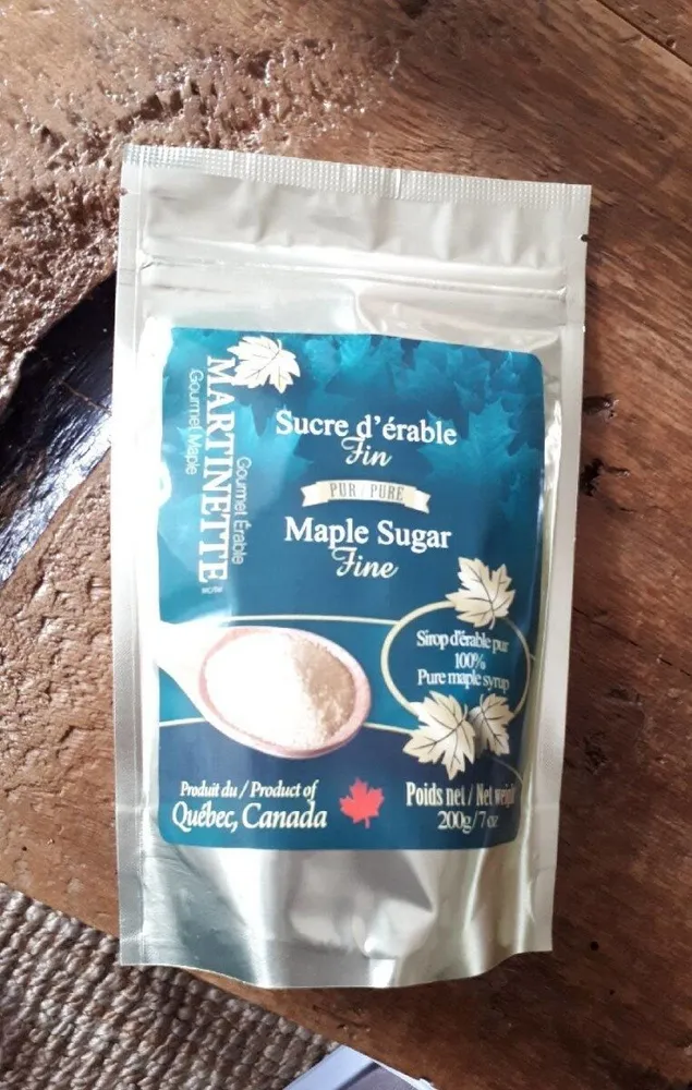 Sucre d'érable fin