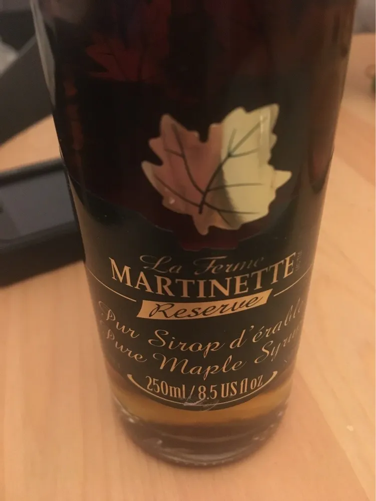 Sirop d’etable