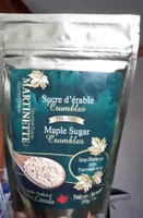 Sucre d'érable crumbles pure