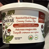 Roasted Red Pepper Creamy Cashew Dip