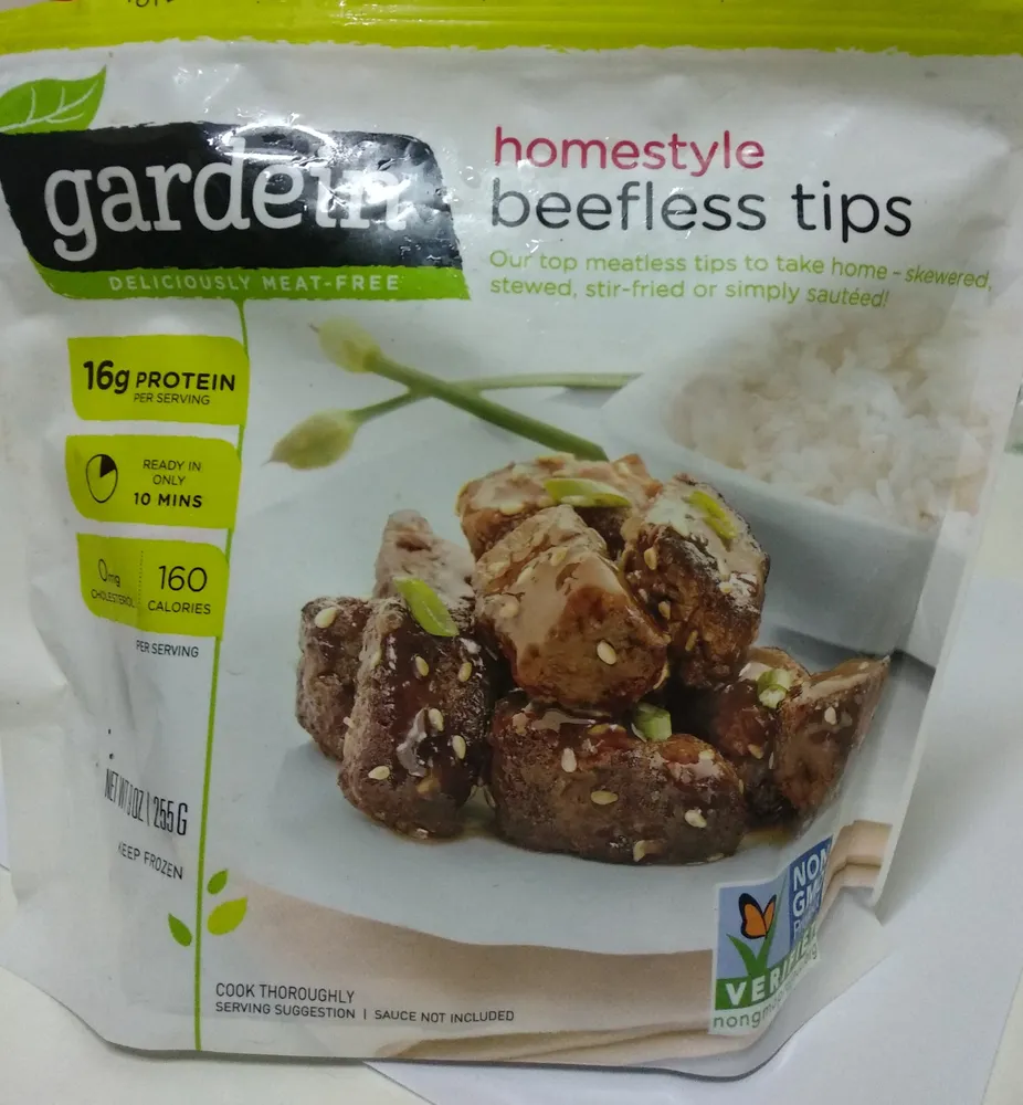 Plant-Based Be'f Tips