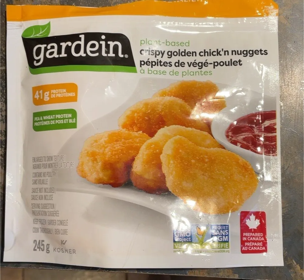 Plant-Based Crispy Golden Chick'n Nuggets (Canada)