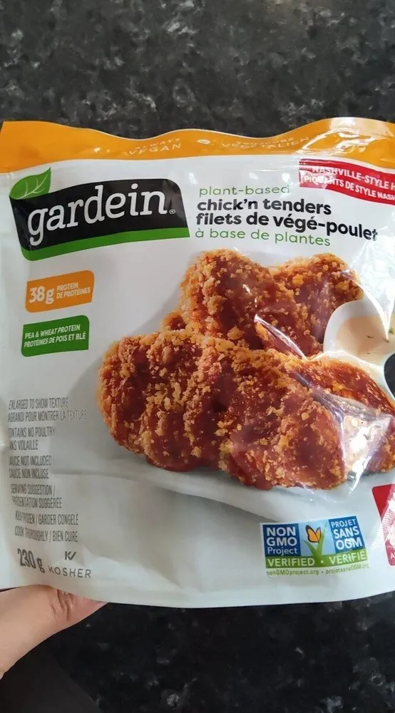 Nashville Hot Plant-Based Chick'n Tenders (Canada)