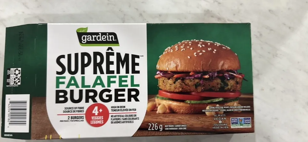 SUPRÊME FALAFEL BURGER