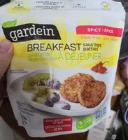 Plant-Based Spicy Breakfast Saus'ge Patties (Canada)