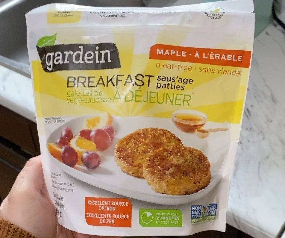 Maple Plant-Based Breakfast Saus'ge Patties (Canada)
