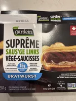 SUPRÊME SAUS'GE LINKS VÉGÉ-SAUCISSES BRATWURST