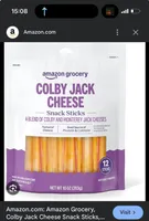COLBY JACK CHEESE Snack Sticks