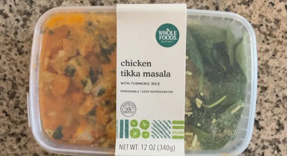 Chicken Tikka Masala with Turmeric Rice & White Chicken
