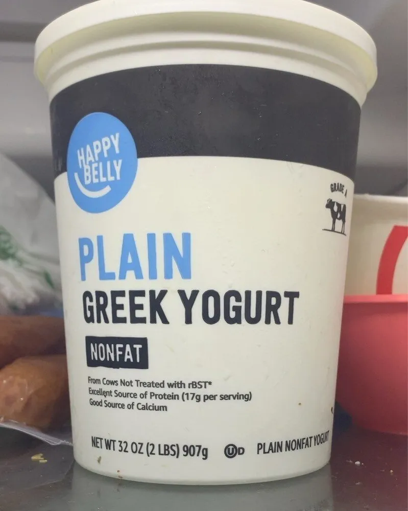 Plain greek yogurt