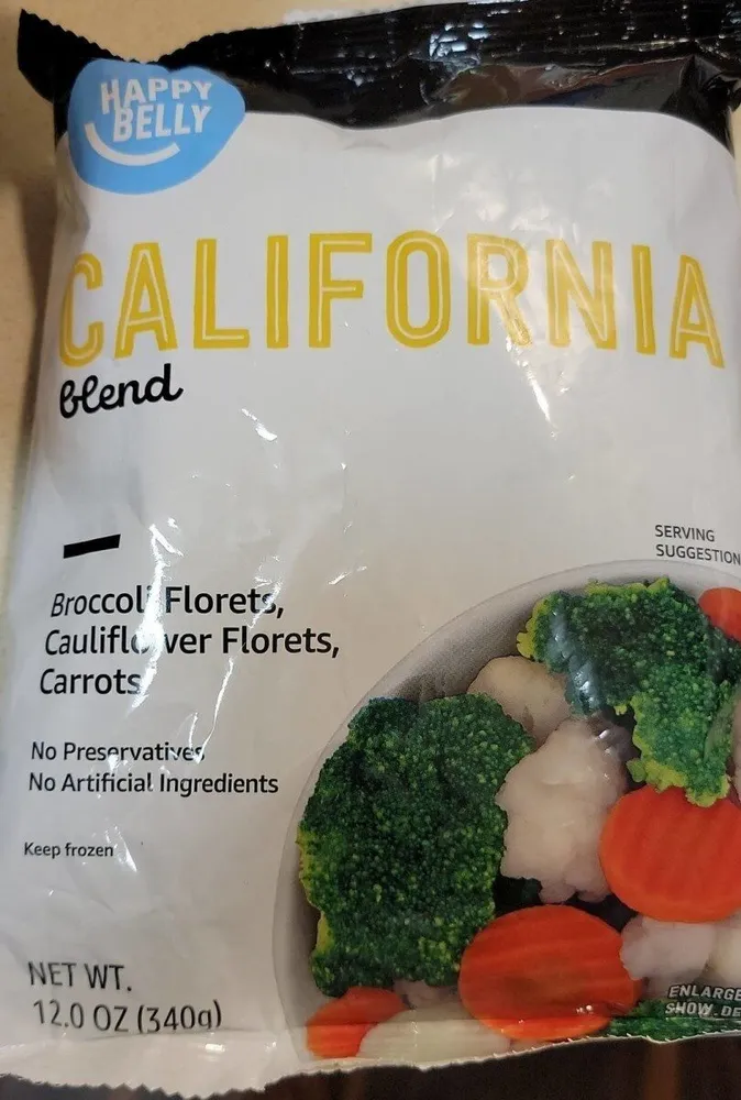 CALIFORNIA VEGETABLE BLEND